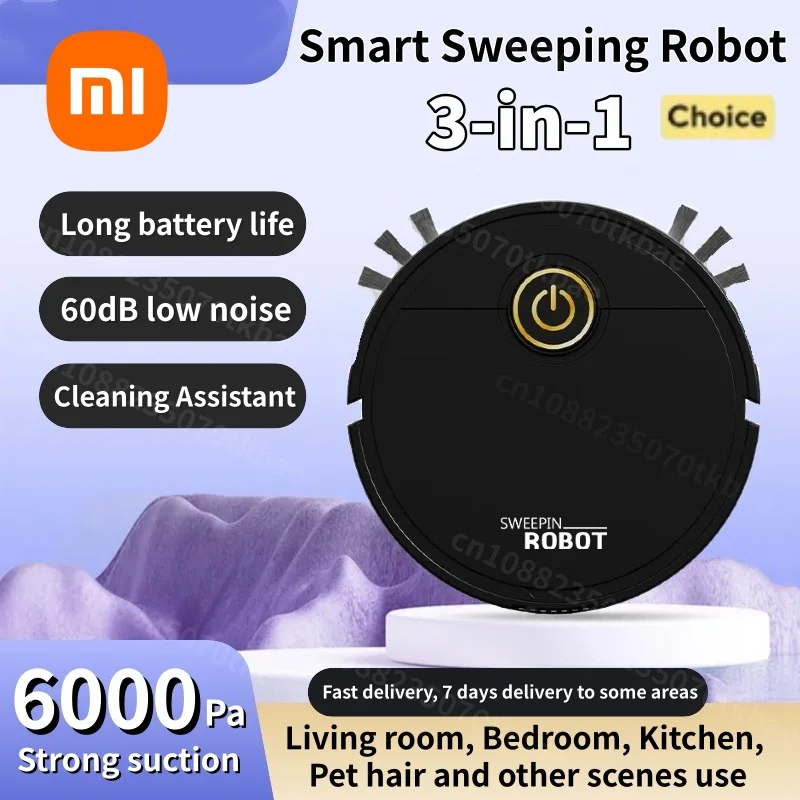 Умный робот-пылесос xiaomi 3-в-1