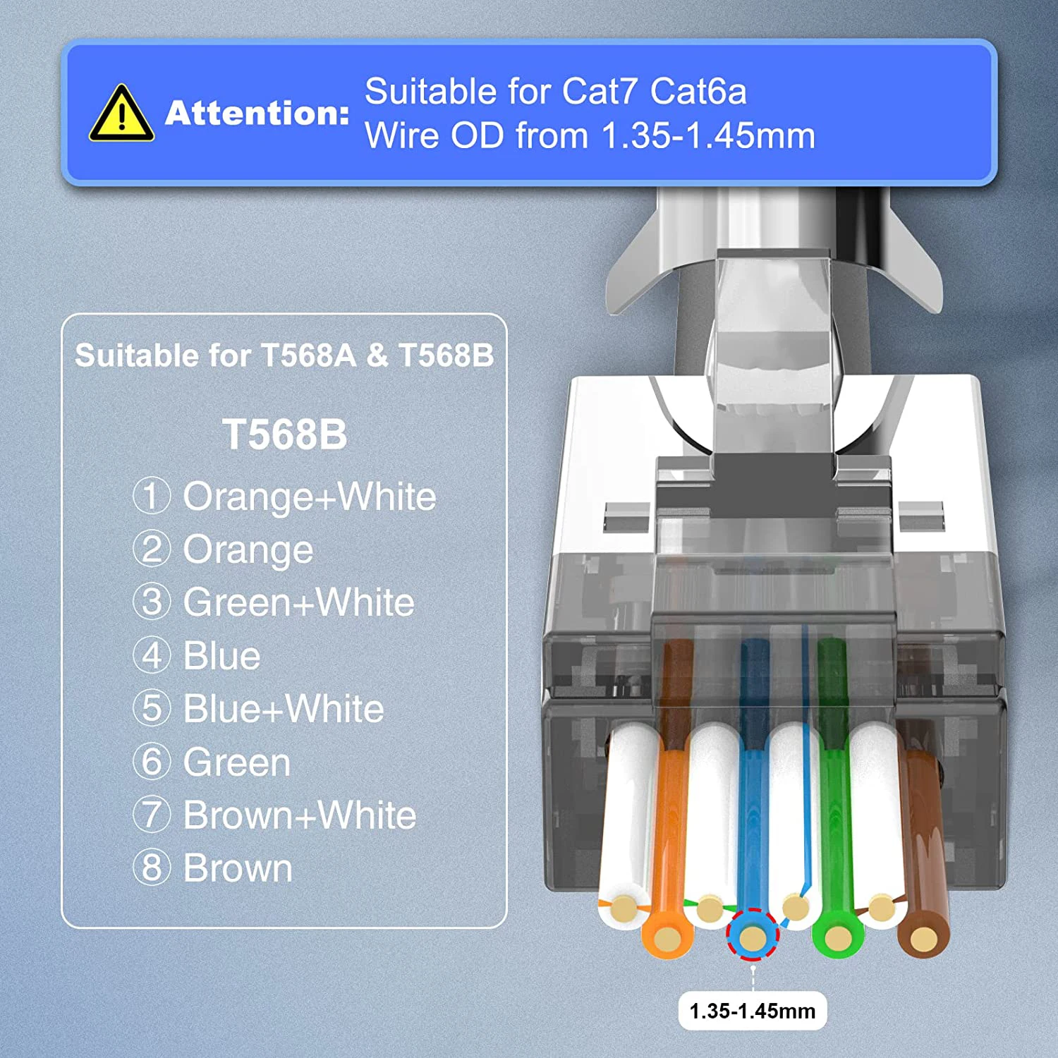 Разъем zoerax cat6a cat7 - Фотография_4