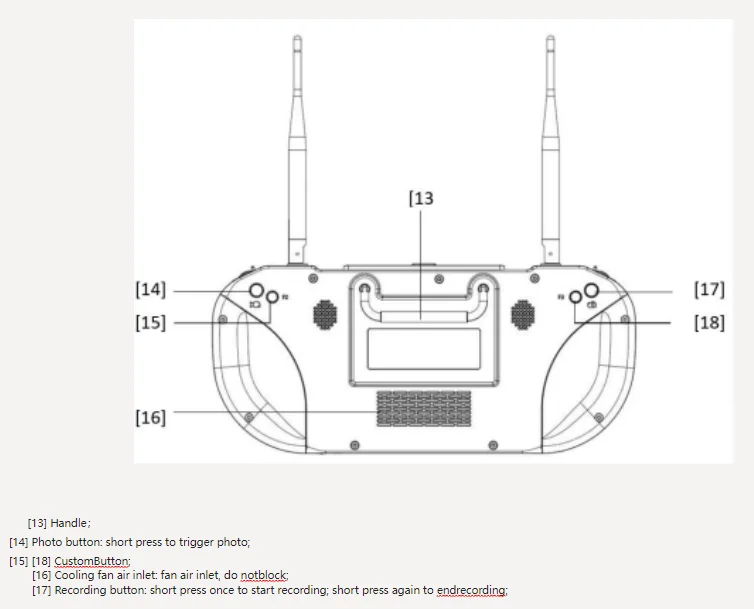 Fpv rc video controller gcs с 7-дюймовым hd-экраном - Фотография_4