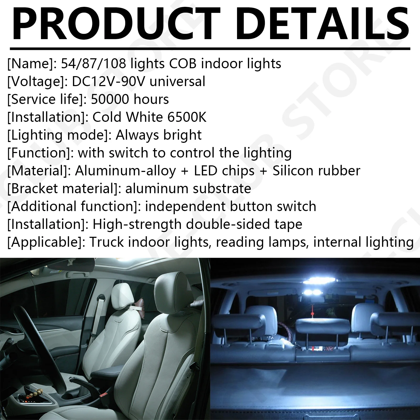 Светодиодный cob 12 в 24 в для - Фотография_6