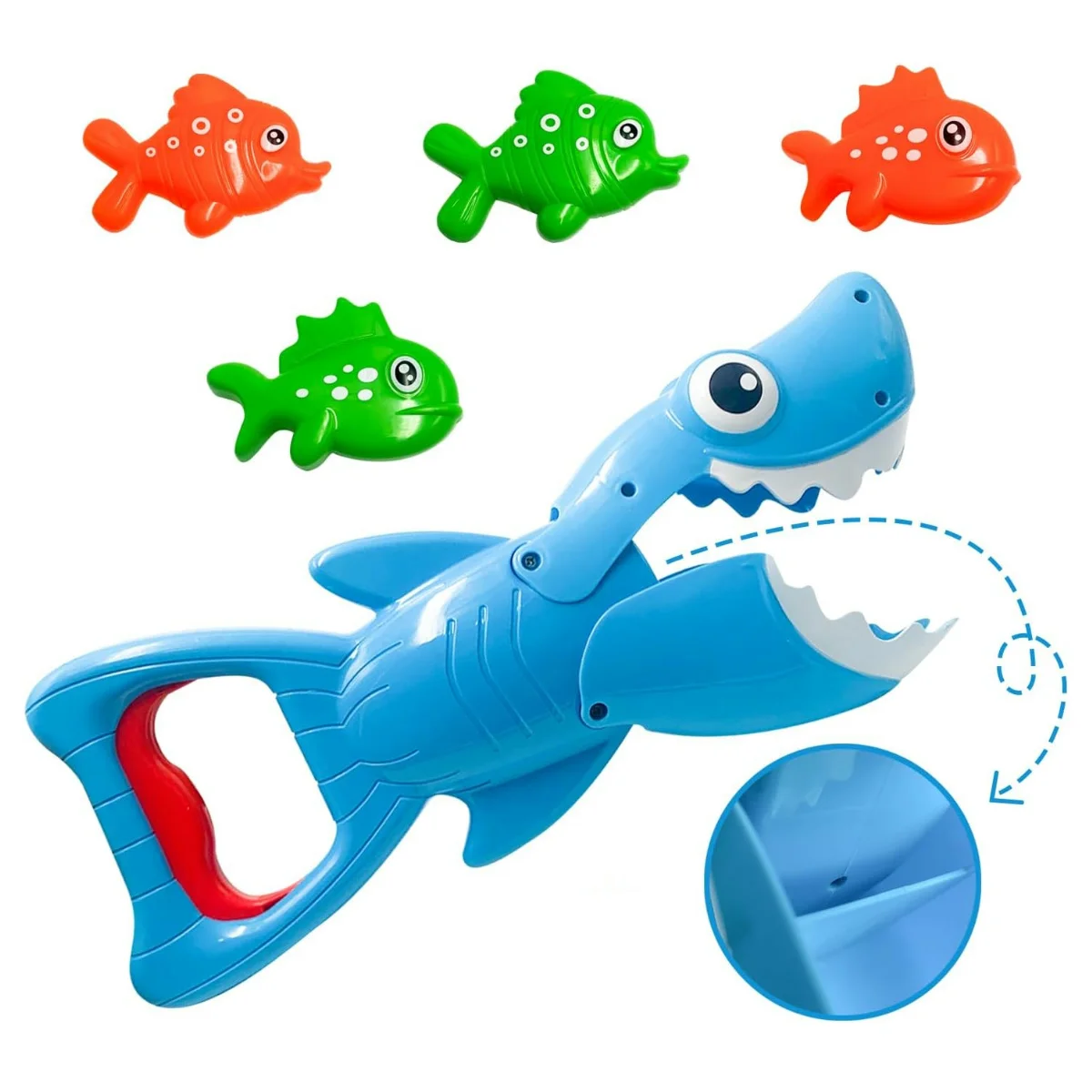 Игрушки для ванны shark grabber