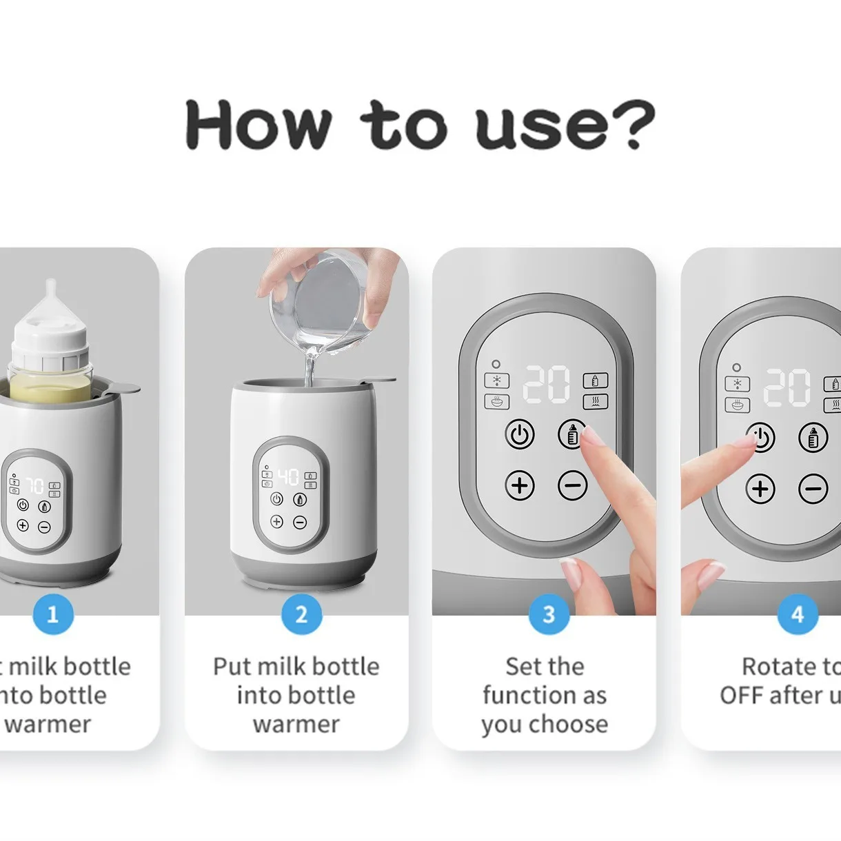 Подогреватель детского молока с точным контролем температуры