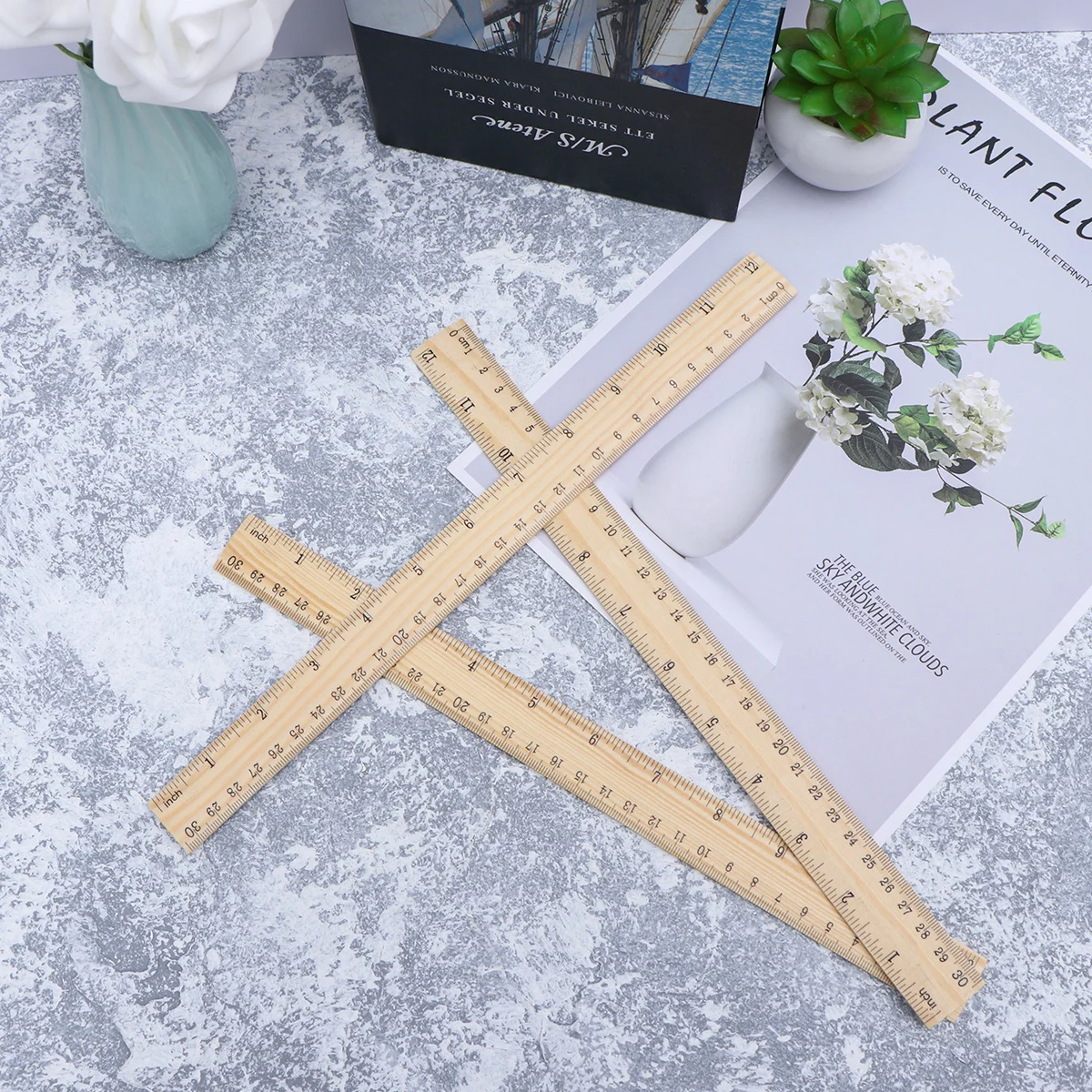 Бамбуковая линейка - Фотография_4