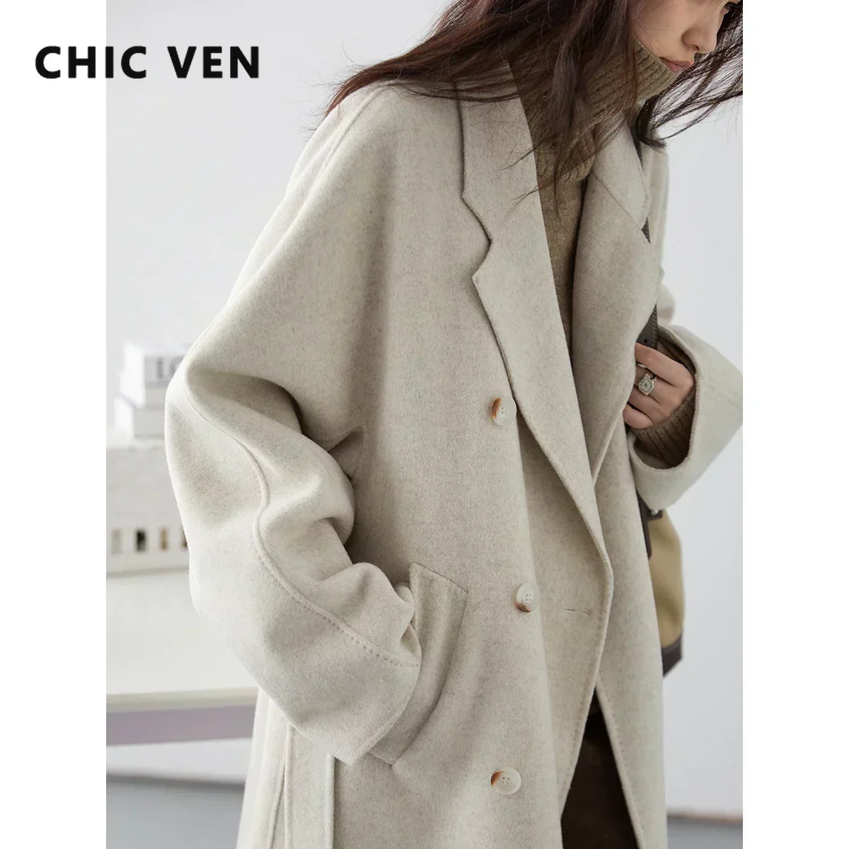 Chic ven женские длинные двусторонние - Фотография_2