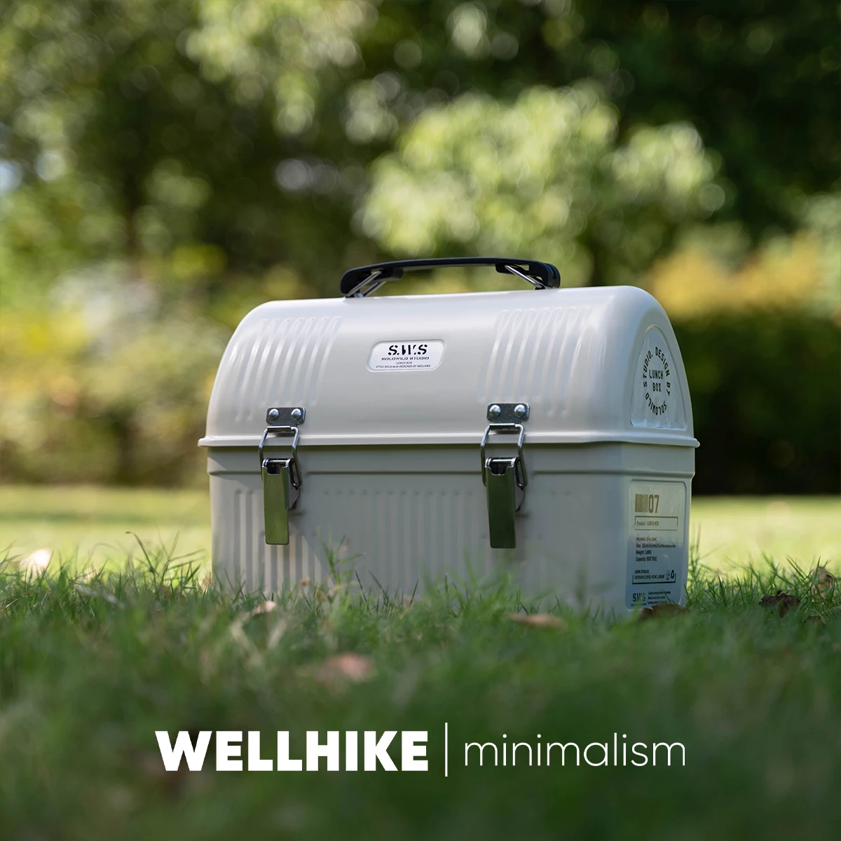 Wellhike sws винтажный металлический ланч-бокс для кемпинга - Фотография_6