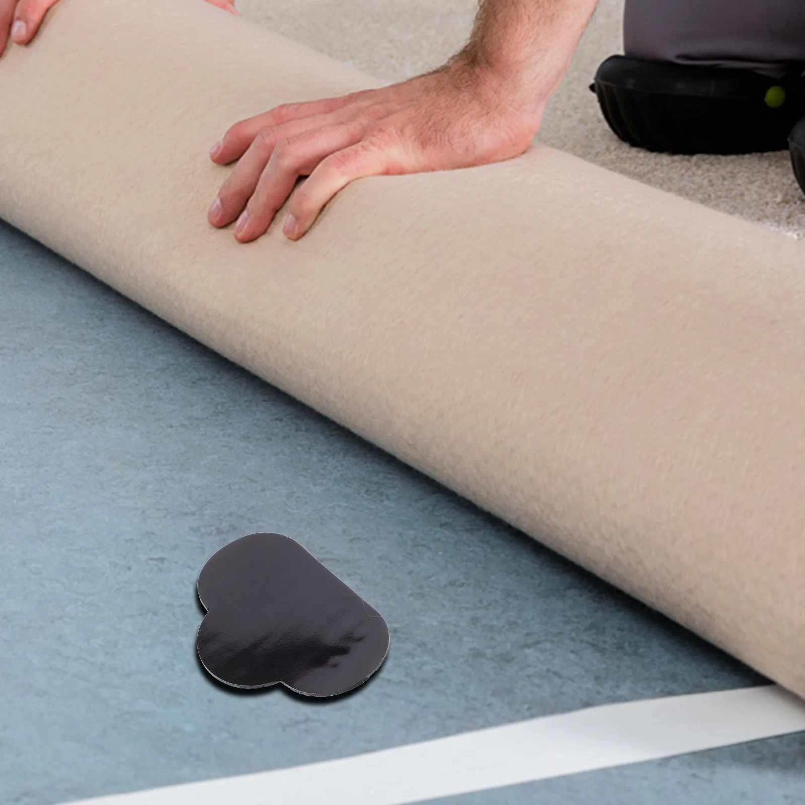 Нескользящие держатели для ковров в форме сердца и облака - Фотография_3