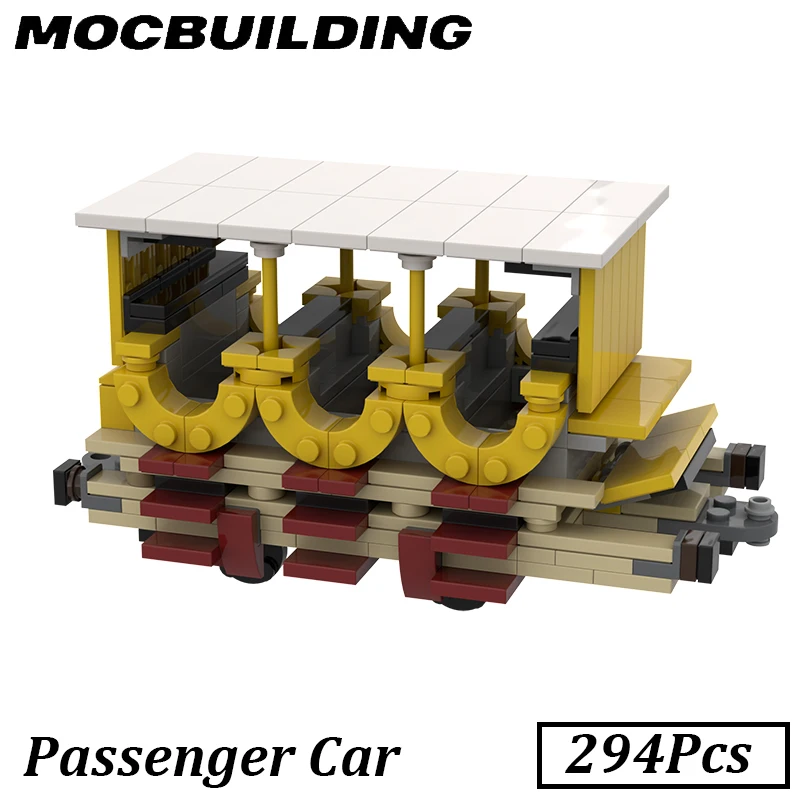 Конструктор поезд локомотив moc - Фотография_4
