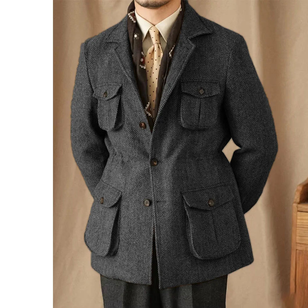 Мужские костюмы, винтажный твидовый - Фотография_6