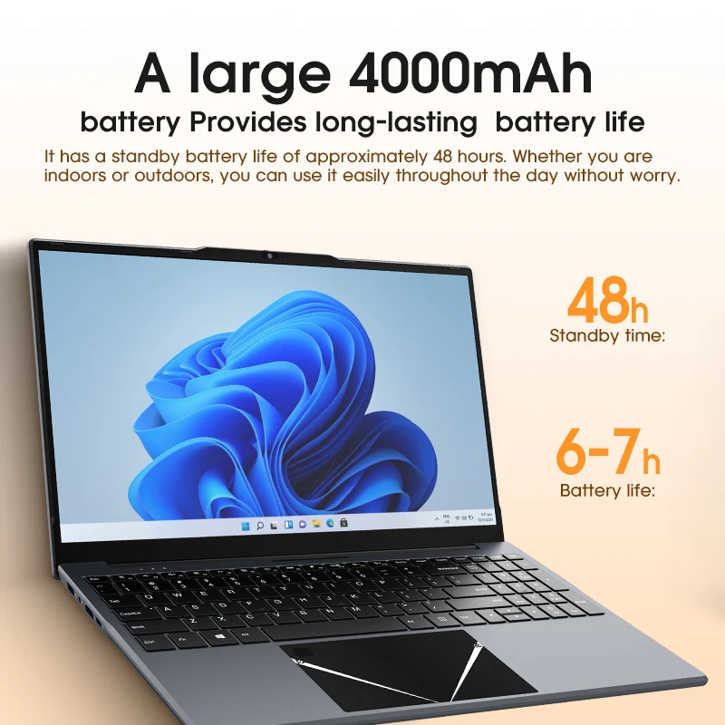Ноутбук 15,6 дюйма intel n5095 windows 10 - Фотография_4