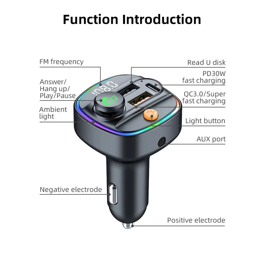 Fm-передатчик xiaomi bluetooth 5 - Фотография_5