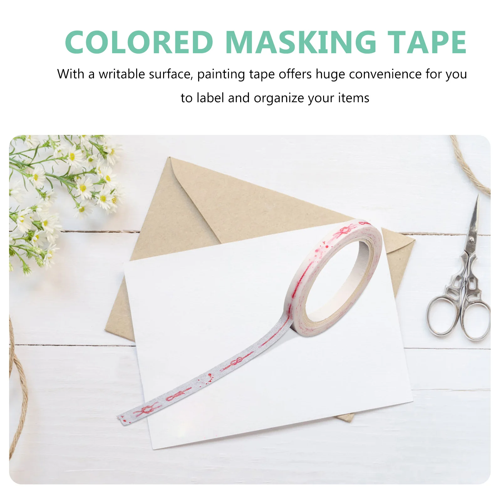 10 рулонов маскировочной ленты washi - Фотография_2