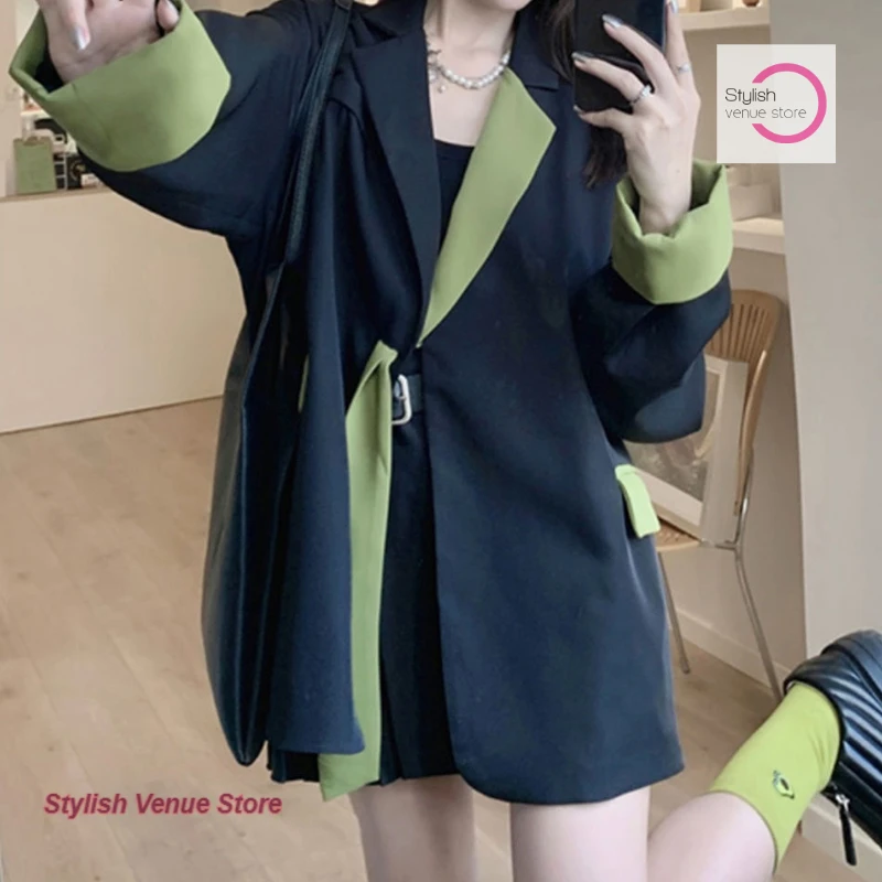 Корейская версия свободного шикарного повседневного пиджака - Фотография_2