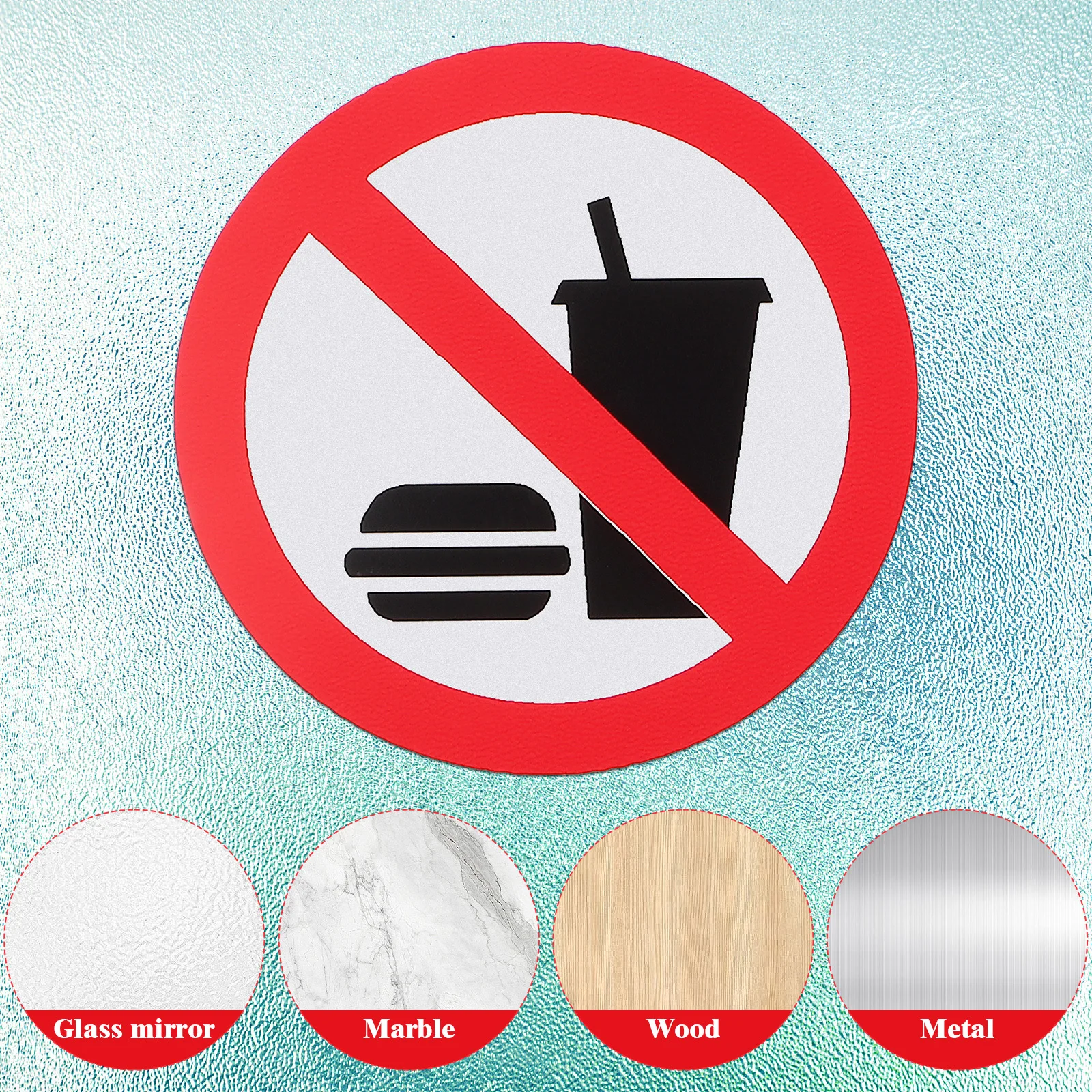 Наклейка без еды или напитков - Фотография_4