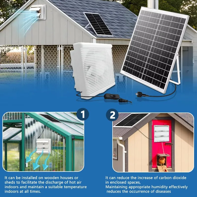 8-дюймовый комплект солнечных вытяжных - Фотография_6