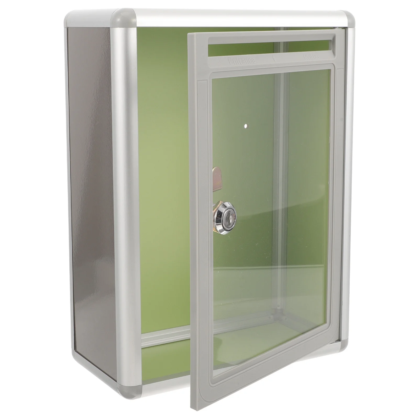 Прозрачная почтовая коробка из алюминиевого сплава - Фотография_6