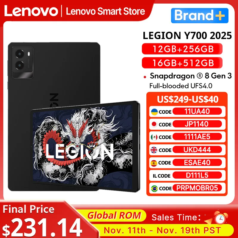 Lenovo legion y700 2025 планшет