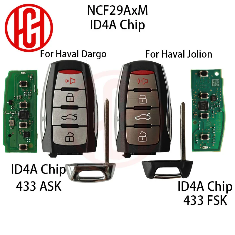 Id 4a ncf29axm чип 4-кнопочный