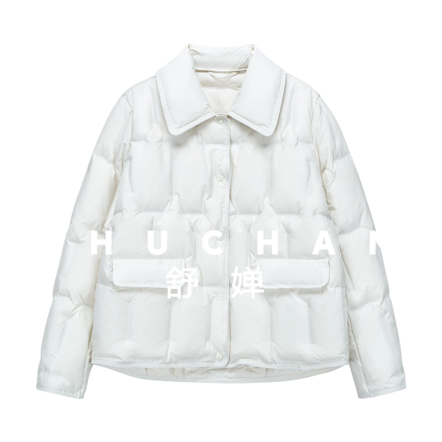 90 пуховик женский короткий - Фотография_3