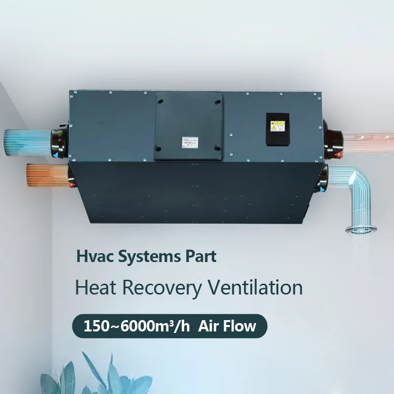 Система hvac erv hrv блок рекуперации - Фотография_3