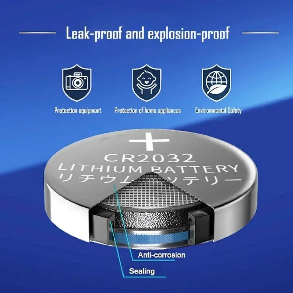 Cr2032 cr 2032 кнопочная батарея - Фотография_4