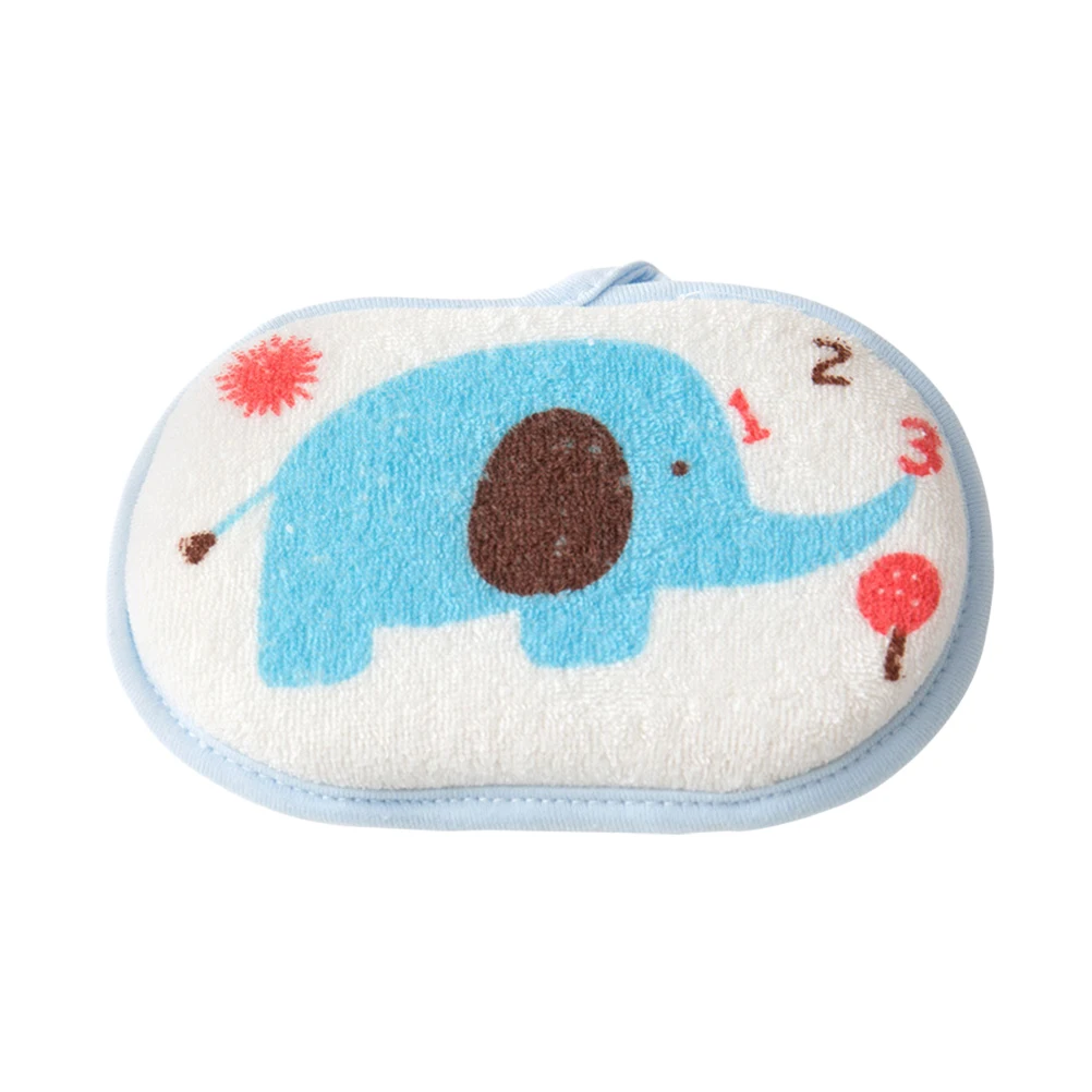 Детская губка для ванны из натурального хлопка