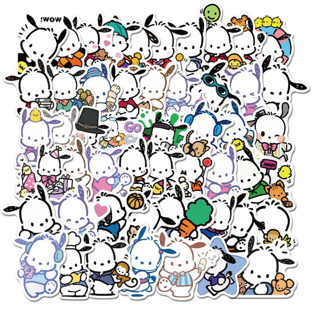 Kawaii pochacco эстетические наклейки - Фотография_3