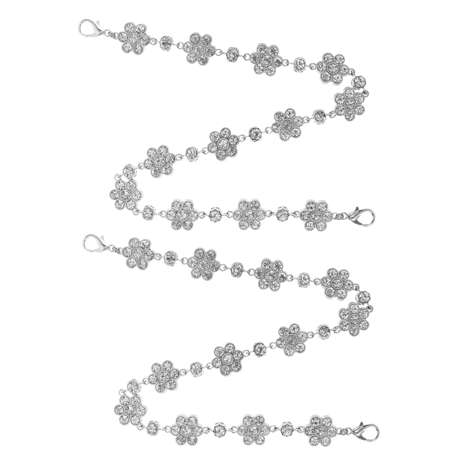 Сменная цепочка для кошелька со стразами - Фотография_4