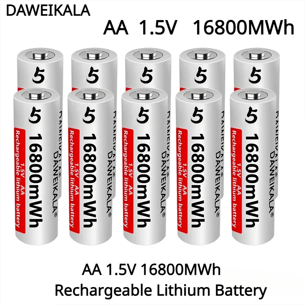 1,5 в 16800 мвтч usb-c перезаряжаемая - Фотография_3