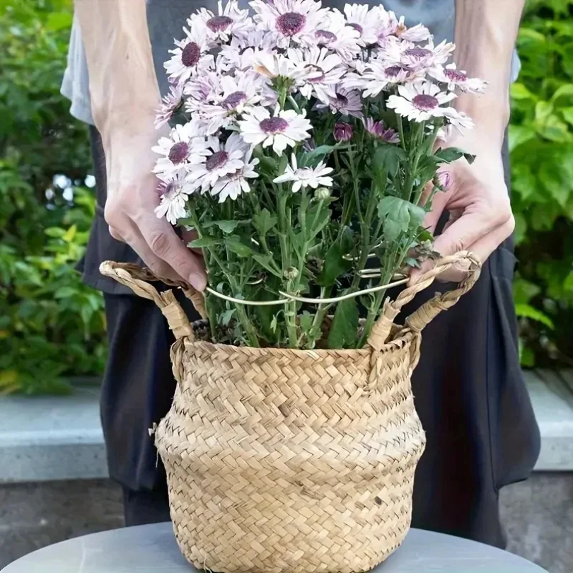 Большая подвесная подставка для растений - Фотография_5