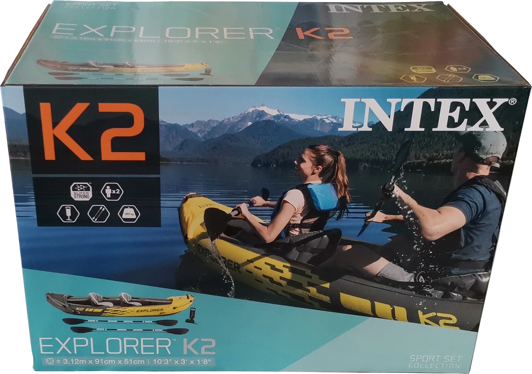 Intex 68307 k2 каяк для 2 человек - Фотография_6