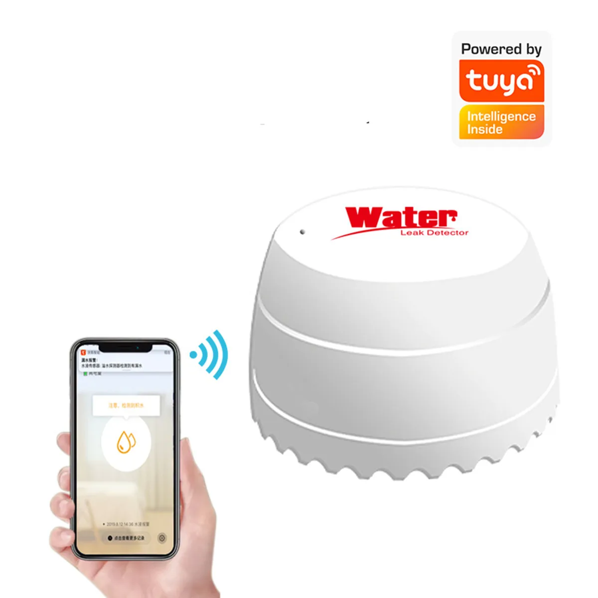 Умный wi-fi детектор утечки воды tuya для домашней охранной сигнализации - Фотография_2