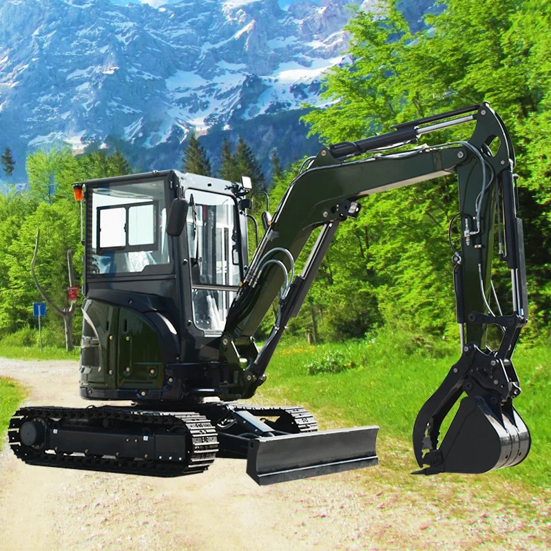 Мини-экскаватор kubota diesel 3 - Фотография_3