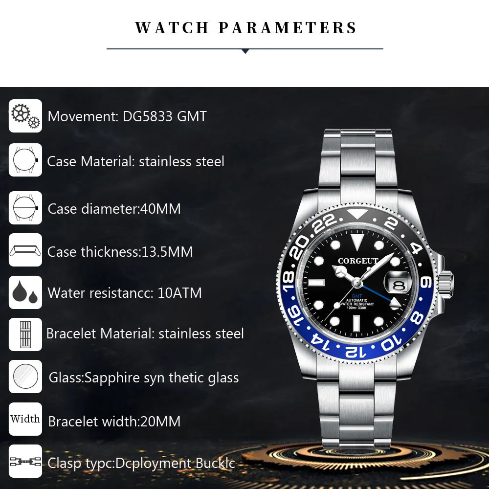 Новые мужские механические наручные - Фотография_6