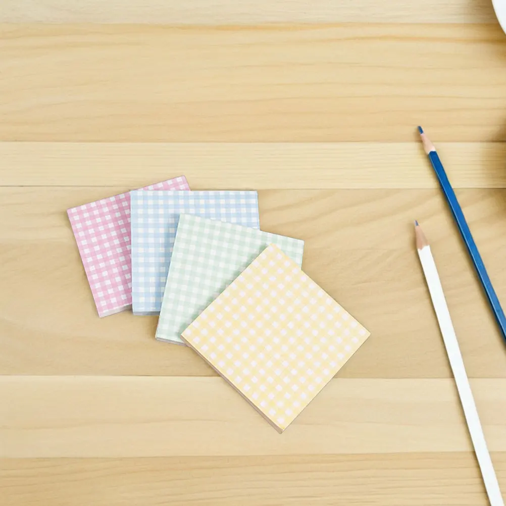 Отрывные квадратные сетчатые липкие блокноты - Фотография_4