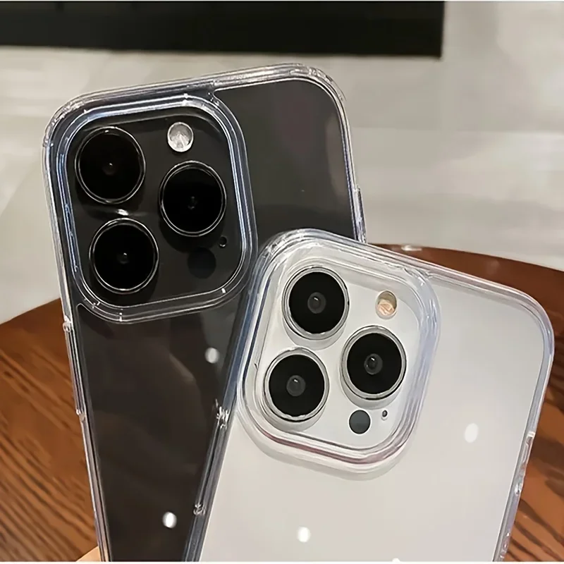 Ультратонкий прозрачный акриловый чехол для телефона iphone 17 - Фотография_2