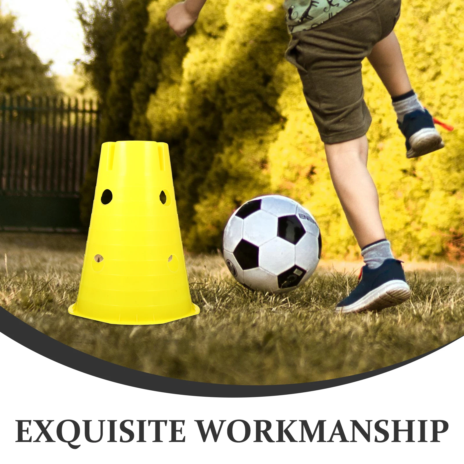 32 см желтые конусы футбольное - Фотография_6