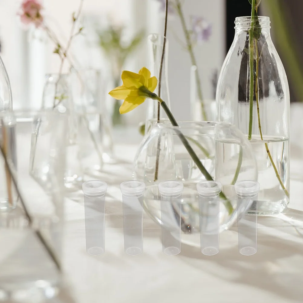 Пластиковые большие трубочки для воды с одним стеблем