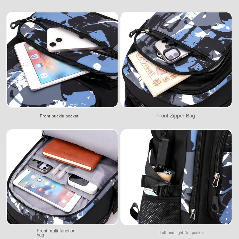 Детский школьный рюкзак с колесиками - Фотография_3