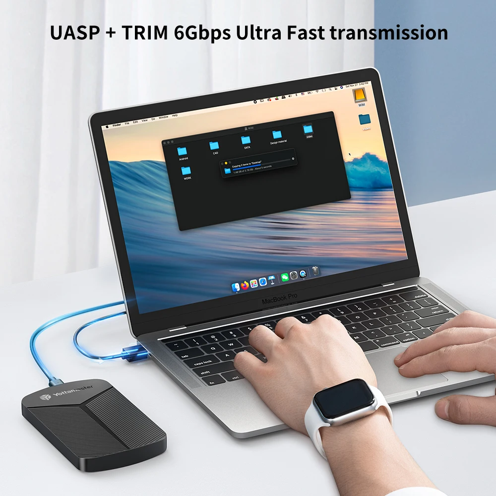 Yottamaster 2,5-дюймовый корпус для жесткого диска sata-usb 3.0 - Фотография_2