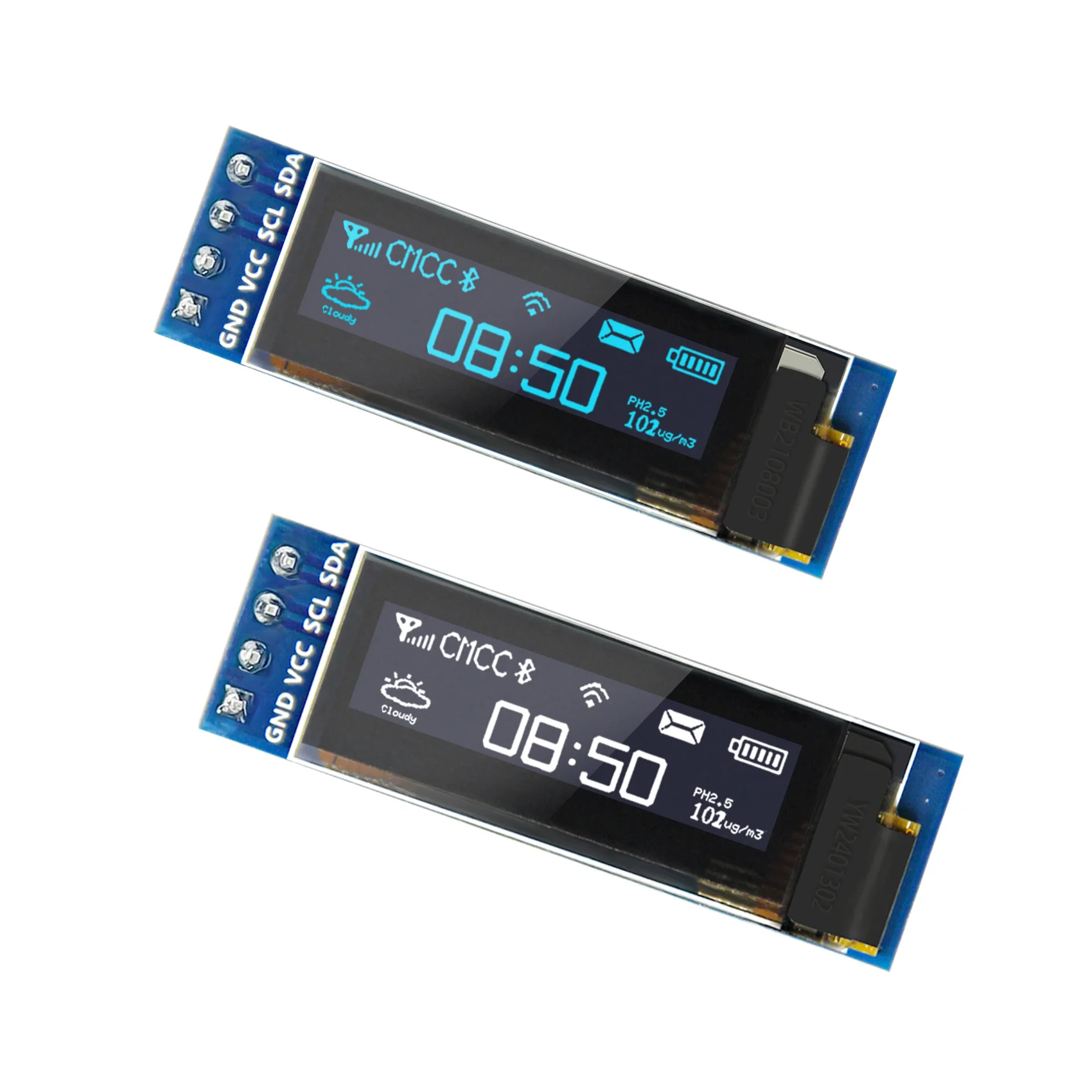 0,91-дюймовый 128x32 iic i2c модуль
