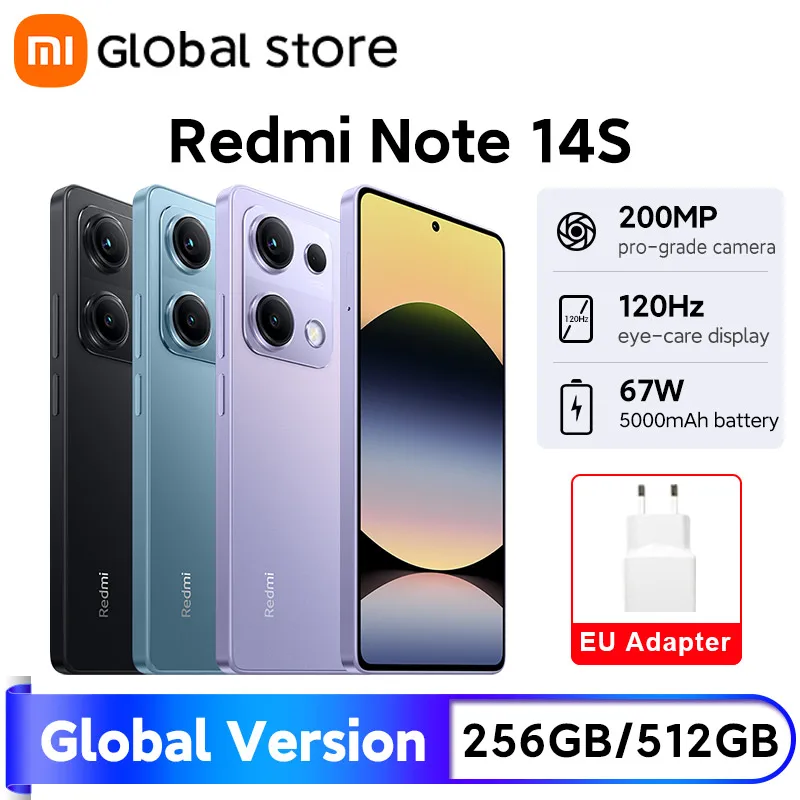 Смартфон xiaomi redmi note 14s