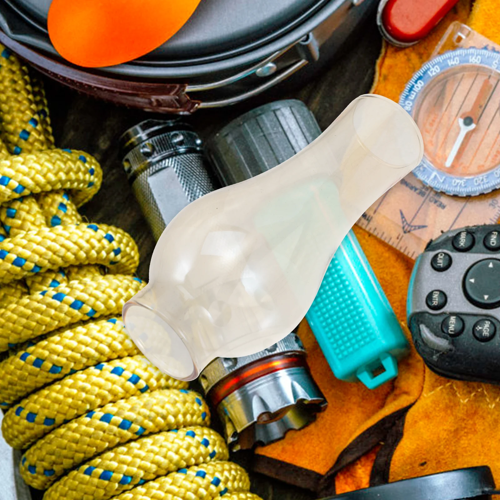 Ретро стеклянный масляный абажур - Фотография_5