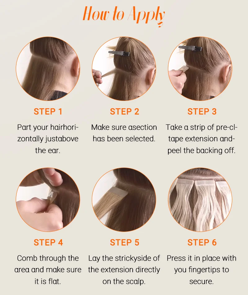 Лента для наращивания человеческих волос - Фотография_6