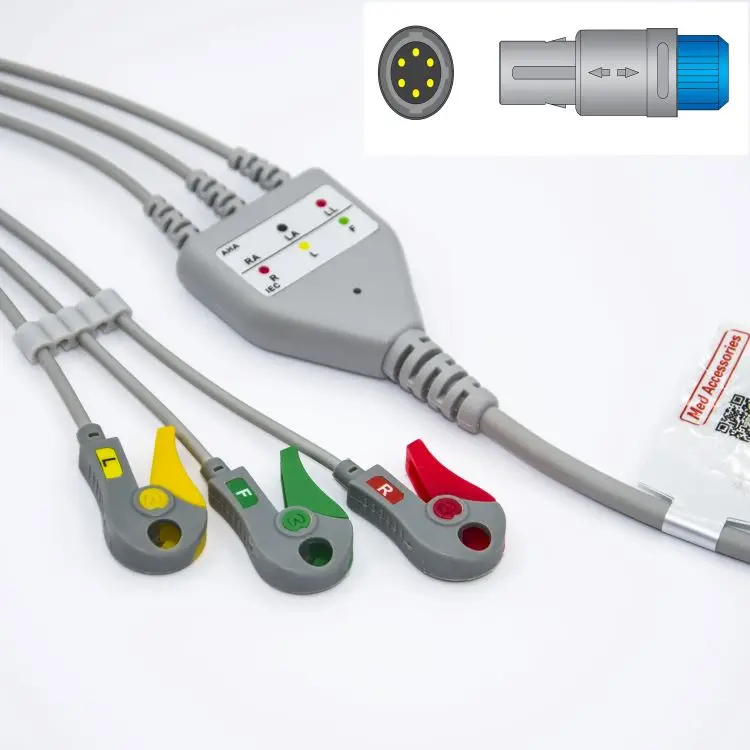 Совместимый 6-контактный кабель. удобный цельный медицинский аксессуар с 3 - Фотография_2
