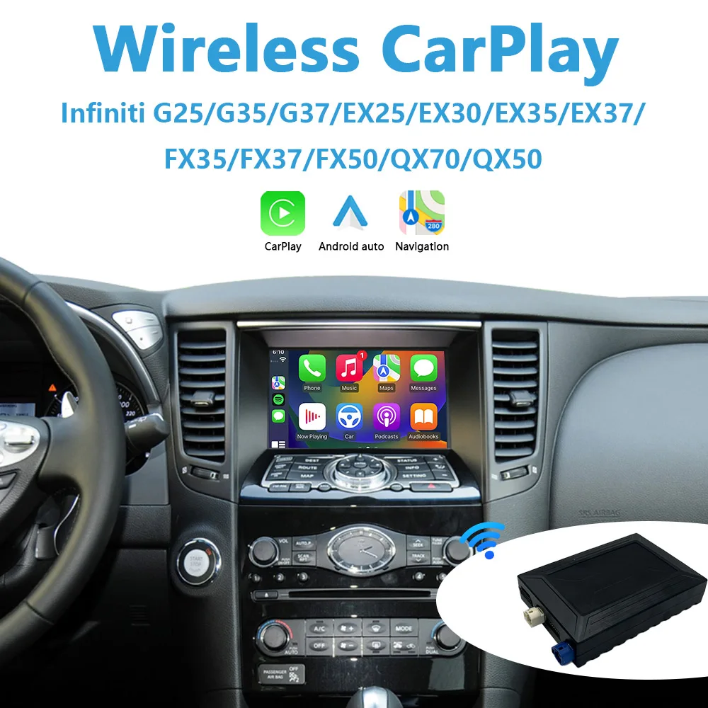 Apple carplay для infiniti qx70