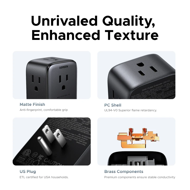 Сетевой удлинитель ugreen 20w с - Фотография_6