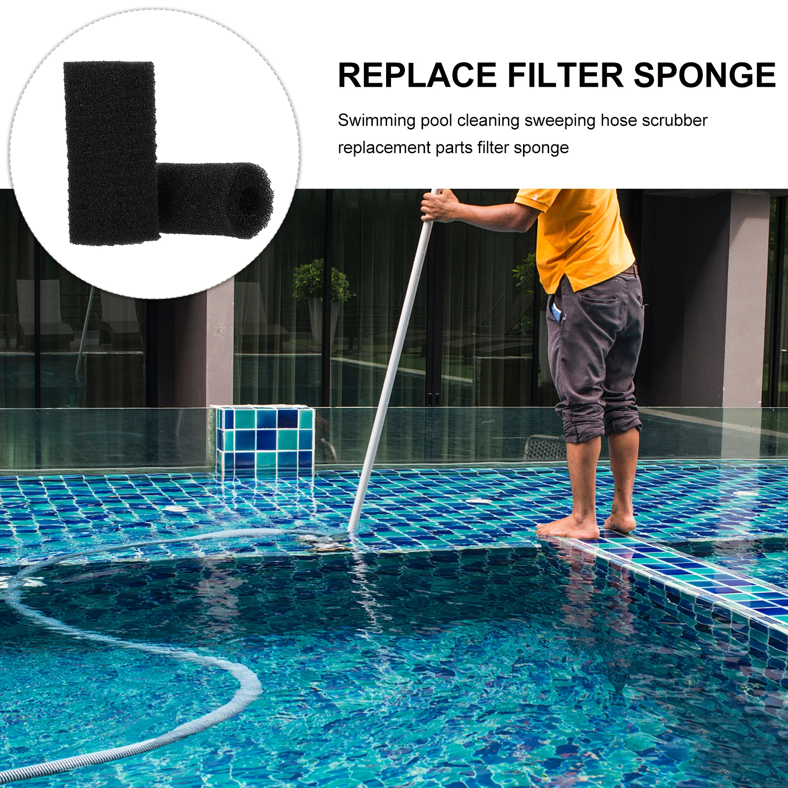 Губка для фильтра для бассейна