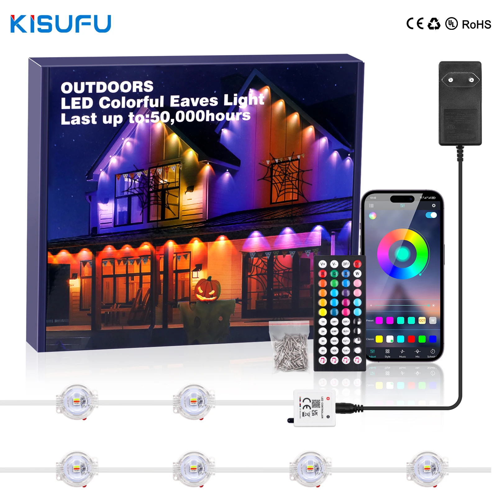 М светодиодный светильник eave light