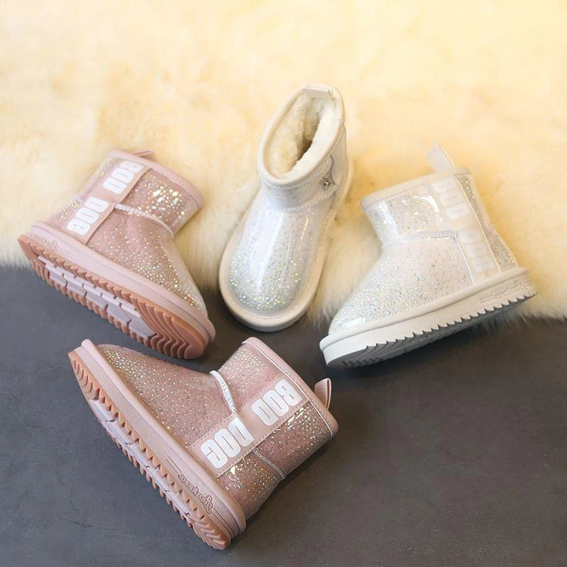 Водонепроницаемые зимние сапоги для девочек - Фотография_5