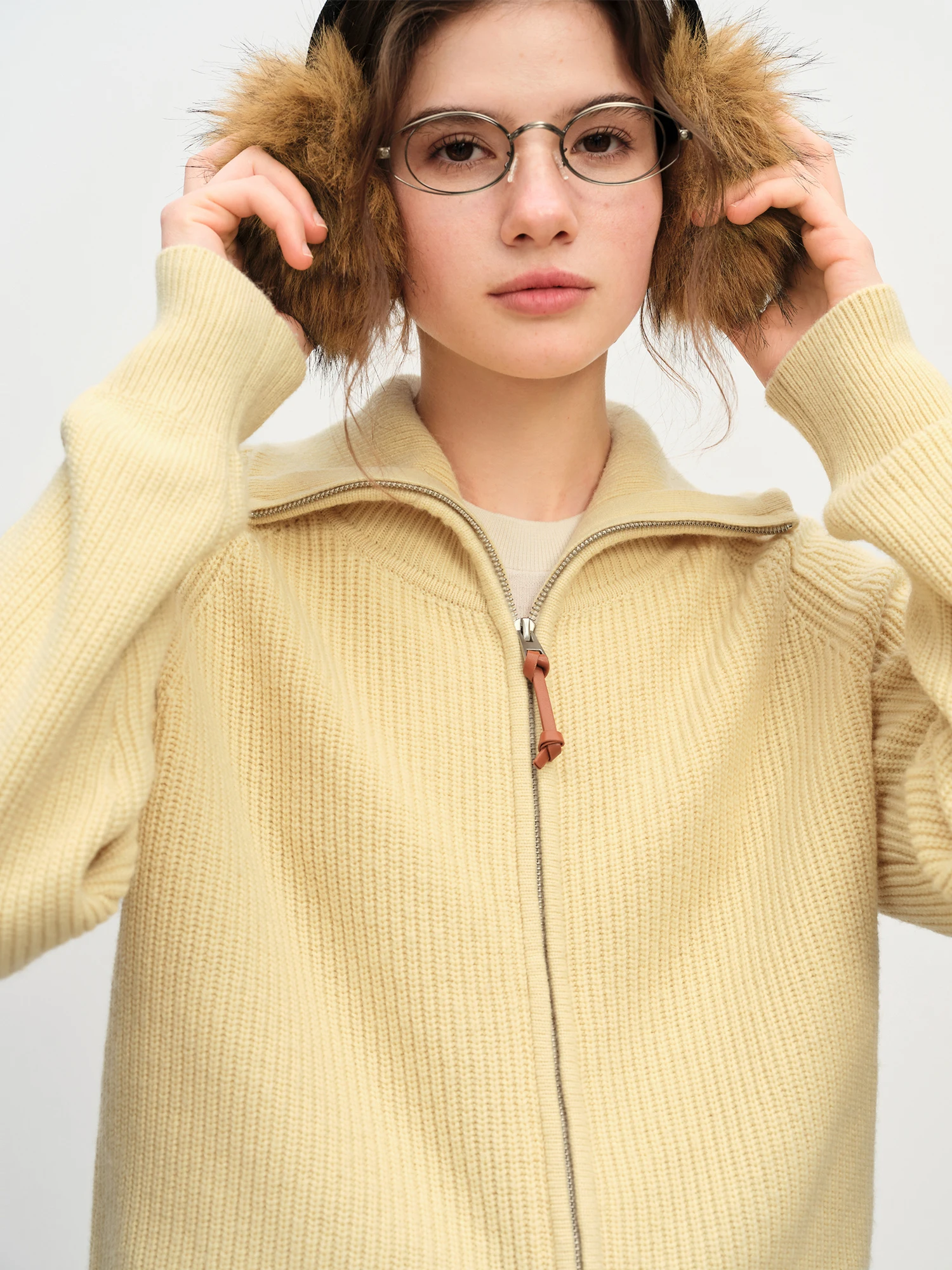 Fsle осенний свитер женский свободный - Фотография_2